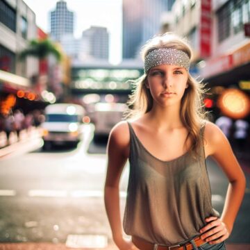 Bandeau pailleté: illumine ton look urbain✨