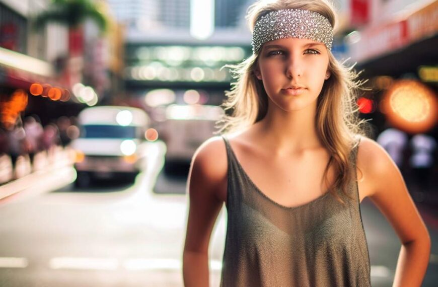 Bandeau pailleté: l&rsquo;accessoire tendance pour illuminer ton style urbain