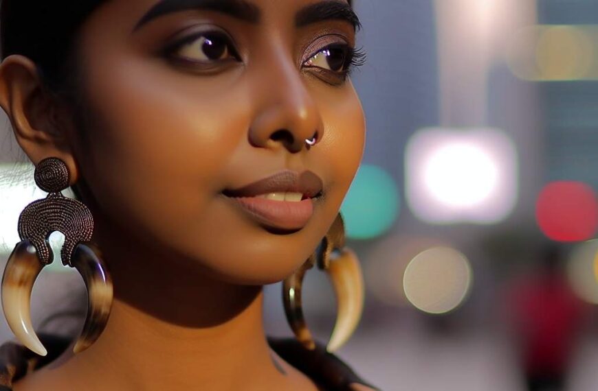 Boucles d’oreilles en corne: authenticité et style unique pour une touche moderne