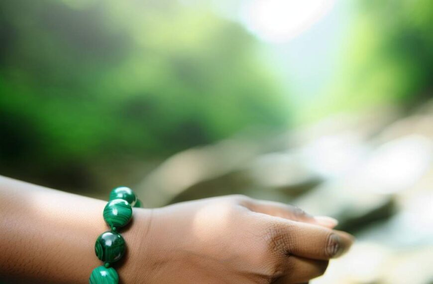 Bracelet malachite poignet : quel choix pour maximiser ses bienfaits ?