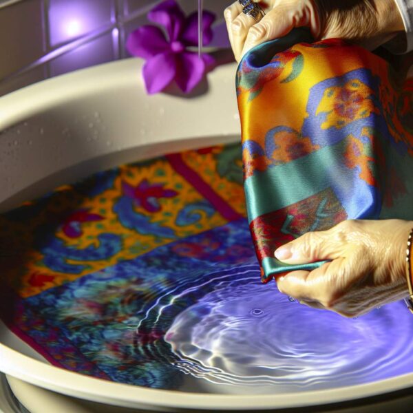 Nettoyer foulard soie: guide expert pour préserver couleur et texture