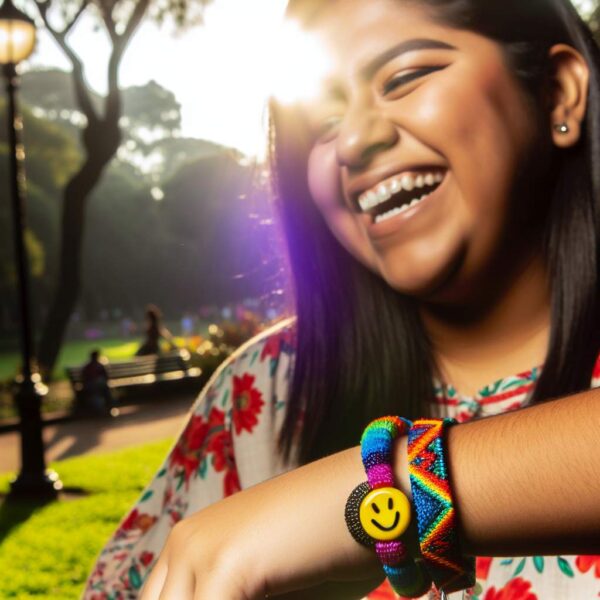 Bracelet sourire: tendance mode pour exprimer ta joie et positivité