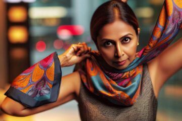 Foulard imprimé: secrets de style à découvrir