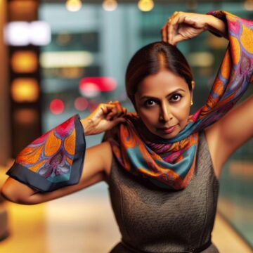 Foulard imprimé: secrets de style à découvrir