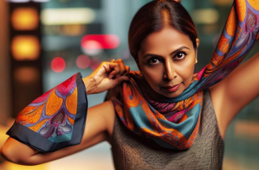 Foulard imprimé: secrets de style à découvrir
