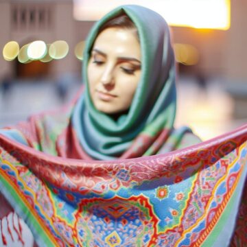 Foulard iranien: découvrez son charme ancestral