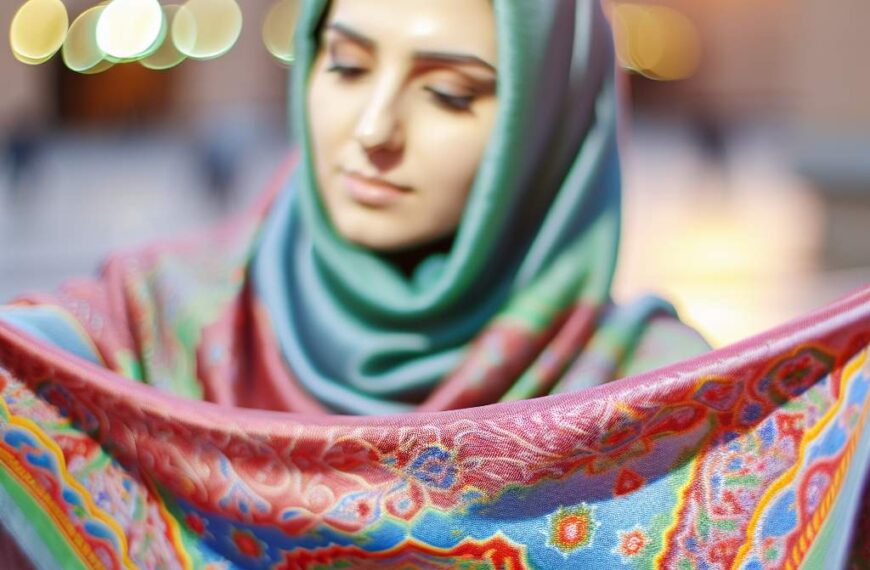 Foulard iranien: l&rsquo;élégance et l&rsquo;héritage d&rsquo;un accessoire intemporel