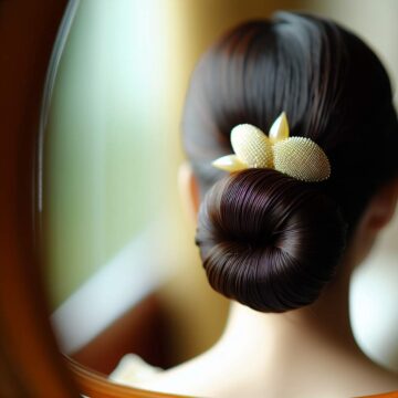 Peigne chignon: secrets pour un look chic et simple