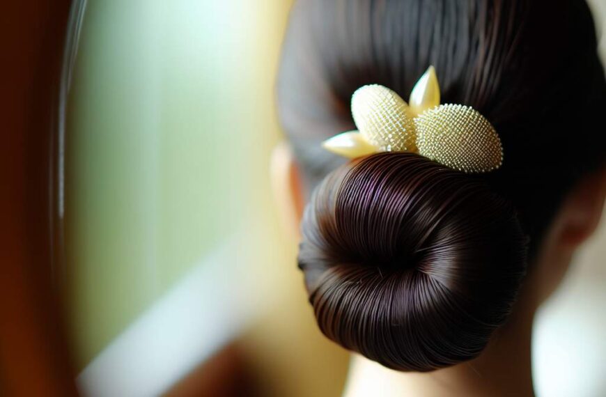 Peigne chignon: secrets pour un look chic et simple