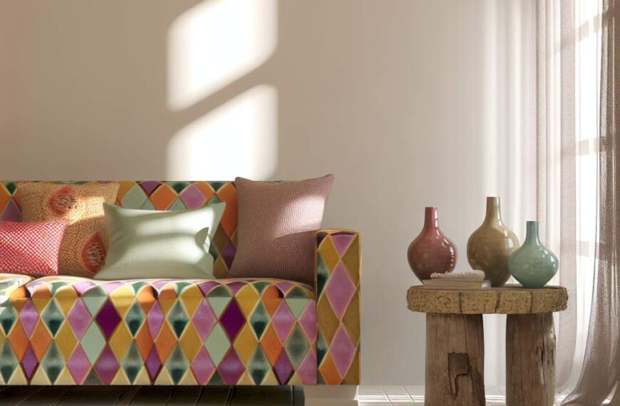 Tissu arlequin: guide pratique pour sublimer votre décoration intérieure